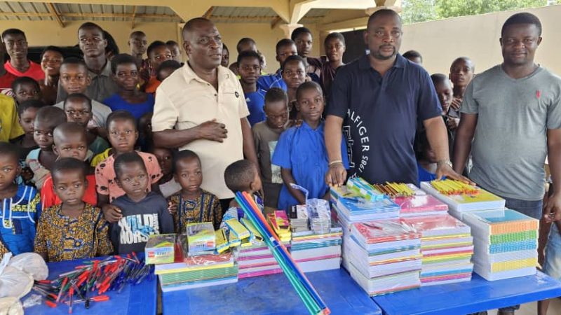 Rentrée scolaire 2024-2025 : Le Conseiller Nobo Basile dans son rôle